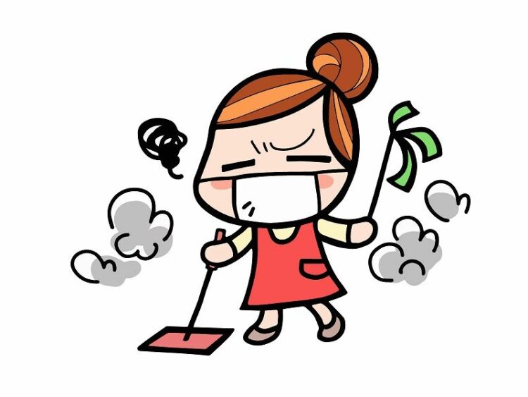放っておくと危険なハウスダスト！掃除で撃退する方法や原因を知ろう
