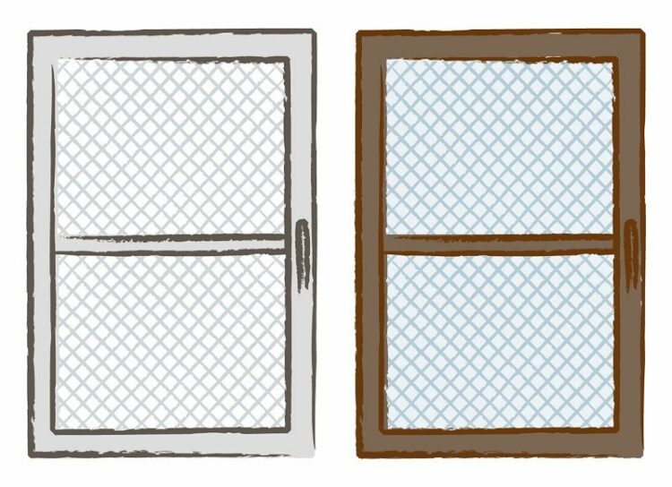 網戸の『メッシュ』は細かさを表す単位！防虫に役立つメッシュは？