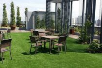 屋上に人工芝を！コンクリートの屋上を人工芝で緑にしてみませんか？