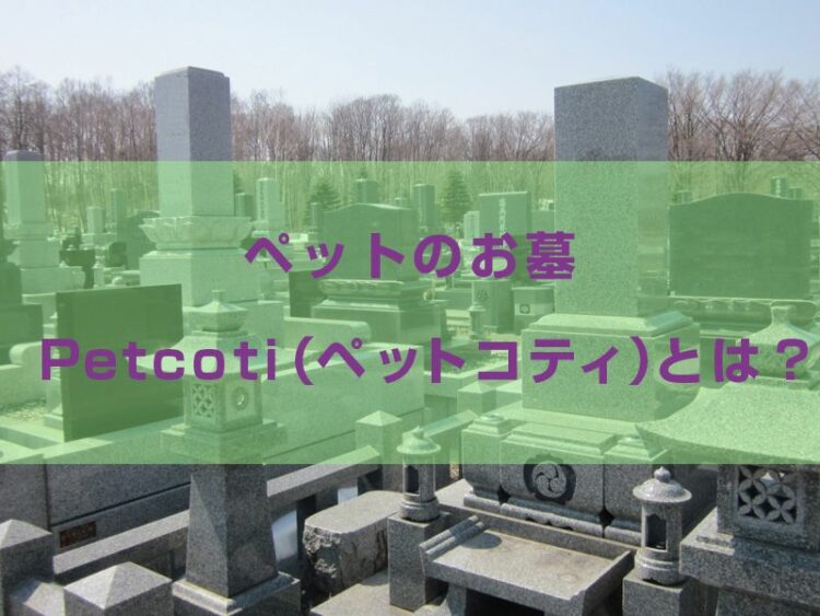 ペットのお墓「Petcoti（ペットコティ）」とは？大切なペットを自宅で供養