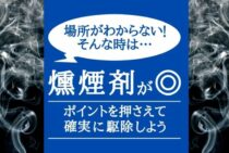 ネズミ駆除に燻煙剤が有効！知識がなくても効果抜群にするコツを伝授