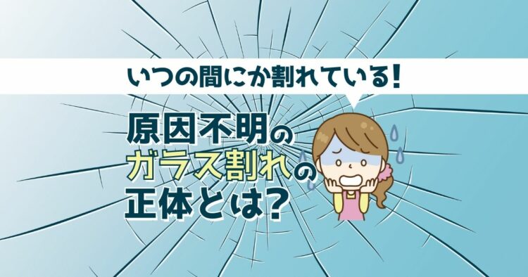 ガラスが割れる原因はさまざま！割れないための対策方法もご紹介