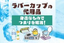 ラバーカップの代用品4選！身近なもので詰まりをスッキリ解消する方法